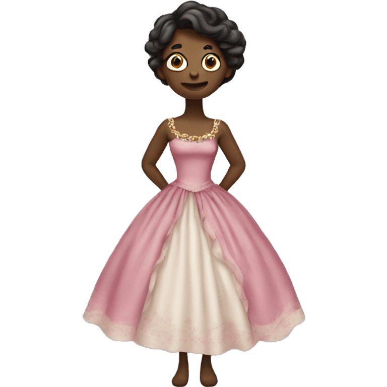 Dauschand in a dress emoji