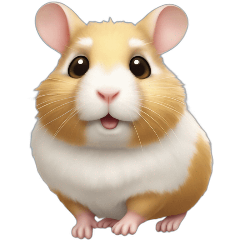 Hamster russe sur lapin sur un avion emoji