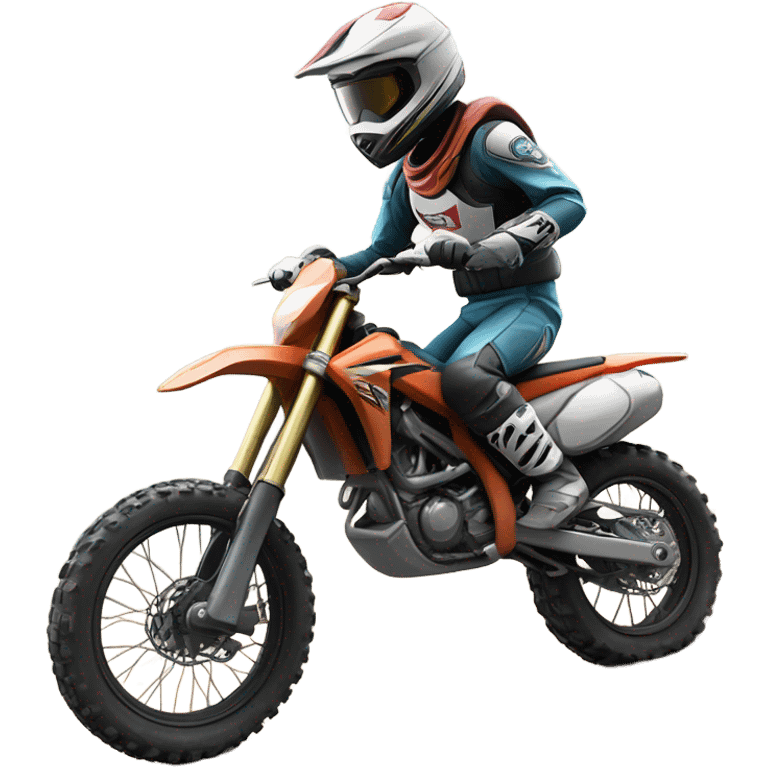 Enduro rider emoji