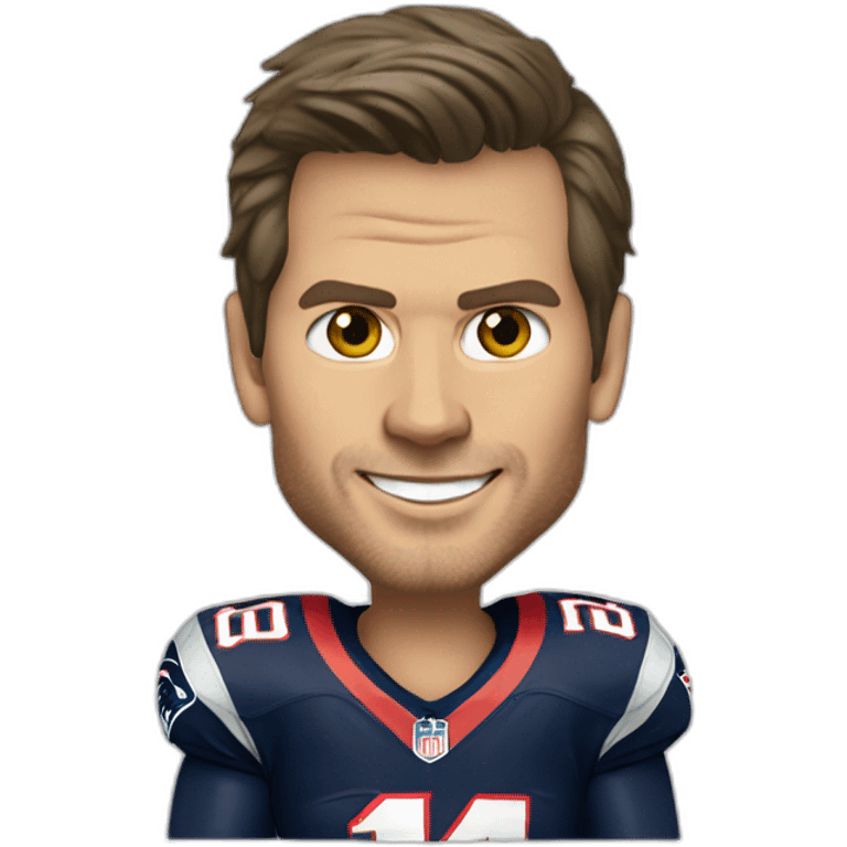 The goat tom brady emoji