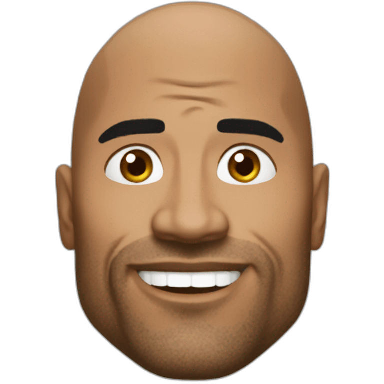 The rock emoji