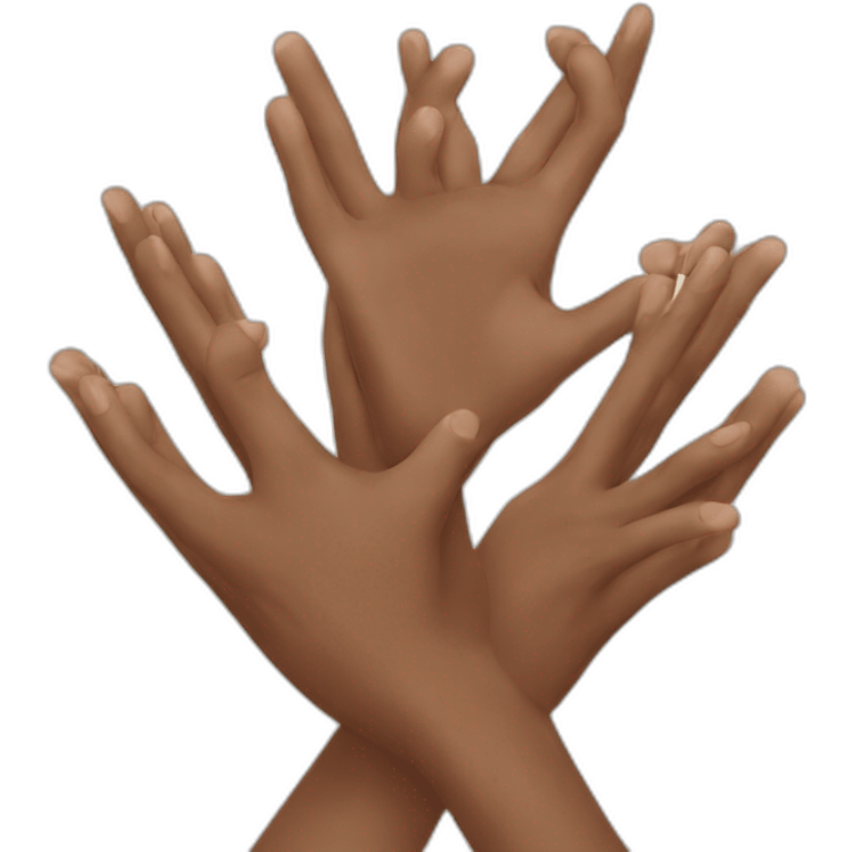 Unity with hands emoji