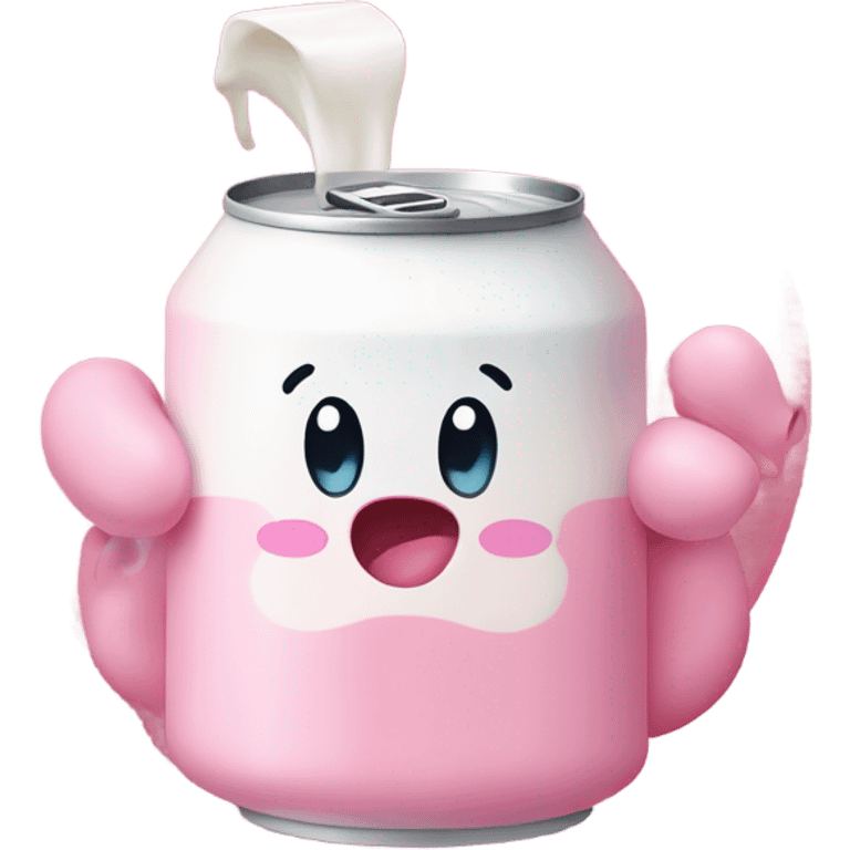 Kirby milk  emoji