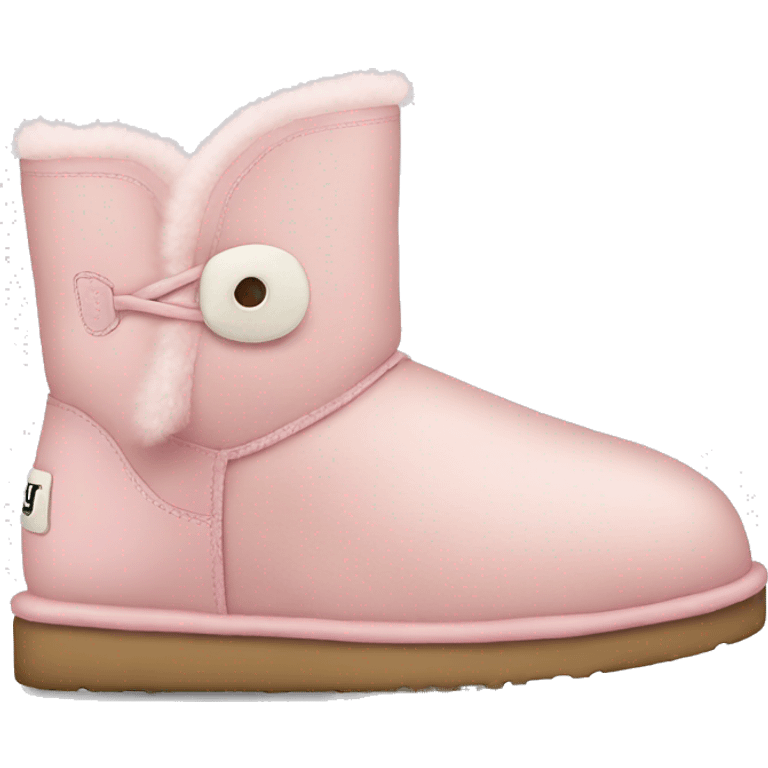 light pink uggs emoji