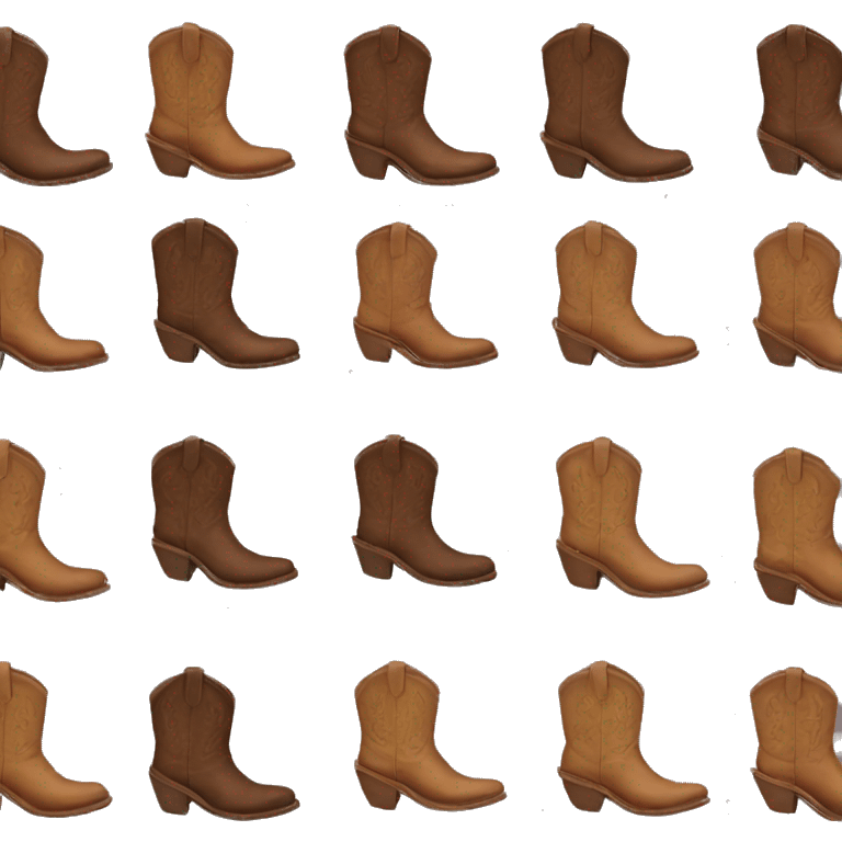 Cowgirl boots  emoji