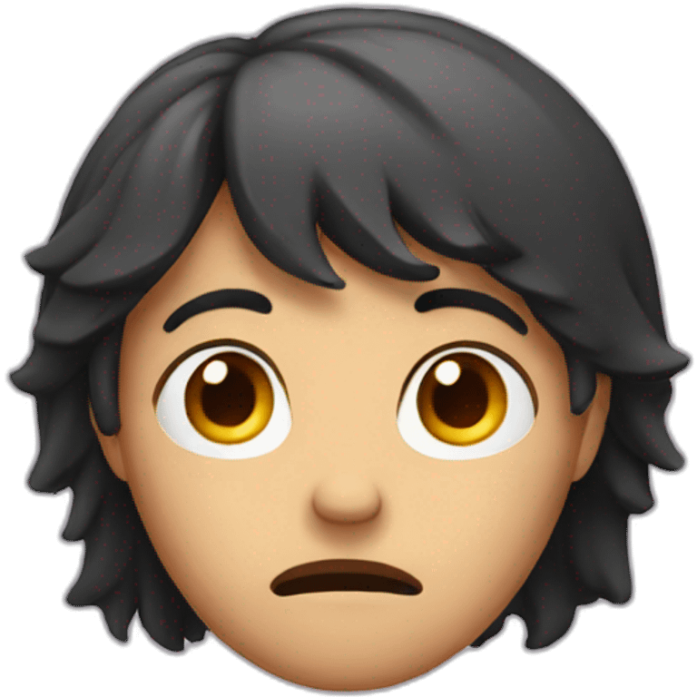 worried emoji