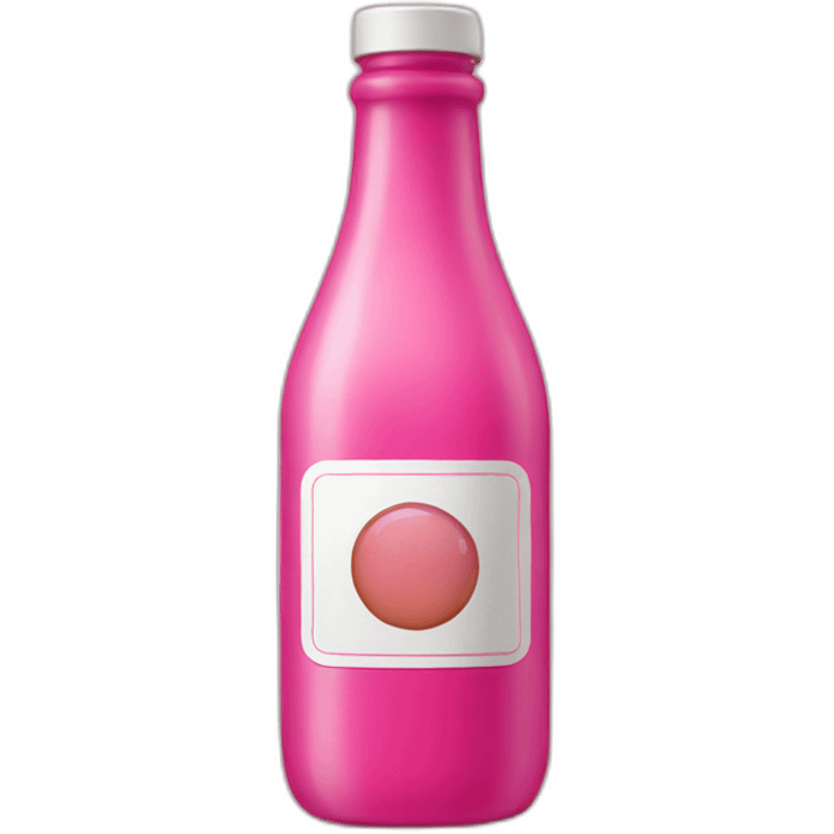 Pink Bottle emoji