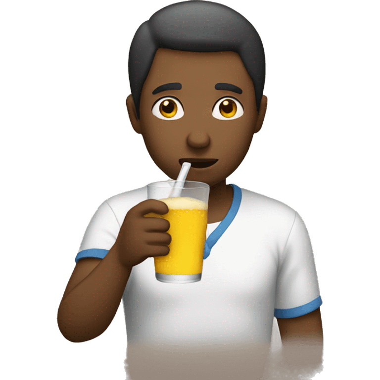 Person drinking  emoji