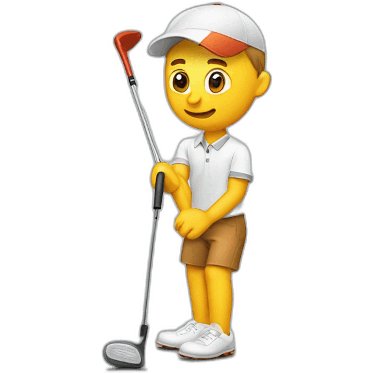 Golf putter lemerle emoji