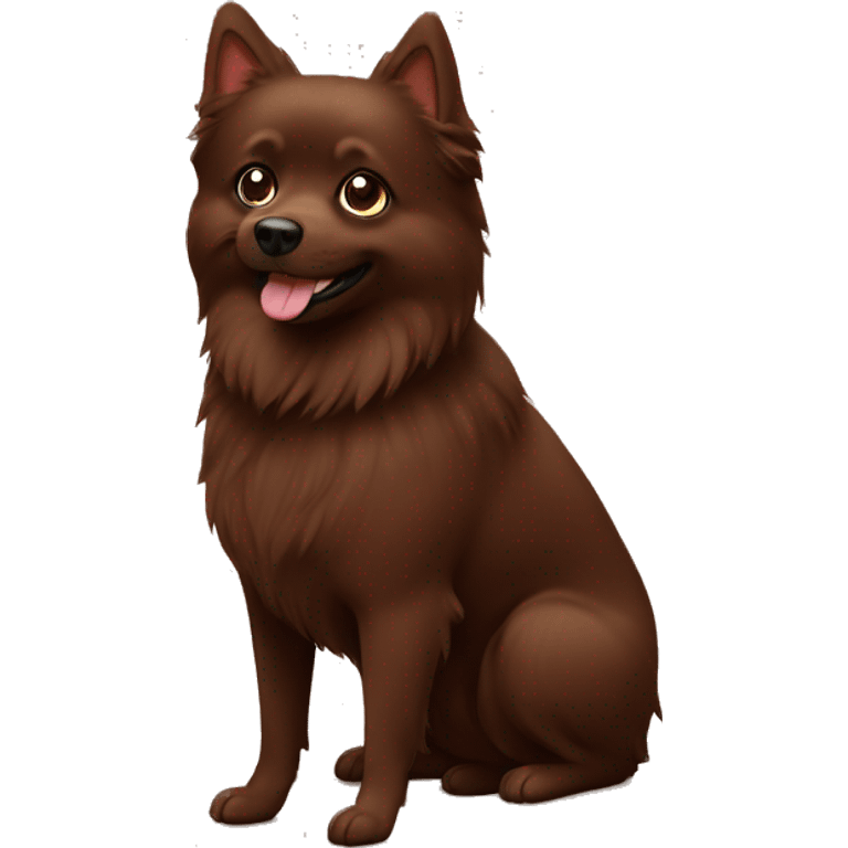 Chocolate spitz emoji