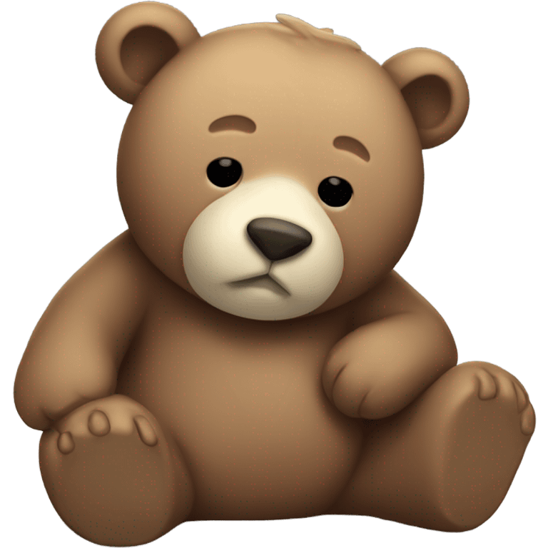 Sleepytime bear emoji