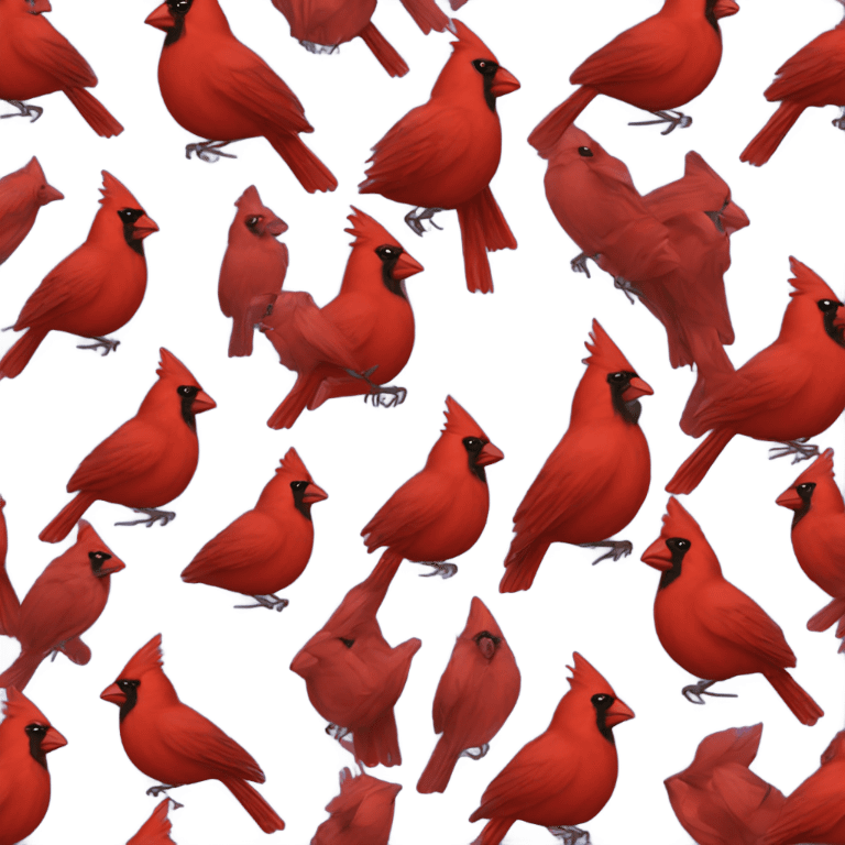 Cardinal emoji