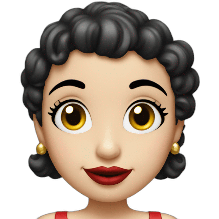 betty boop  emoji