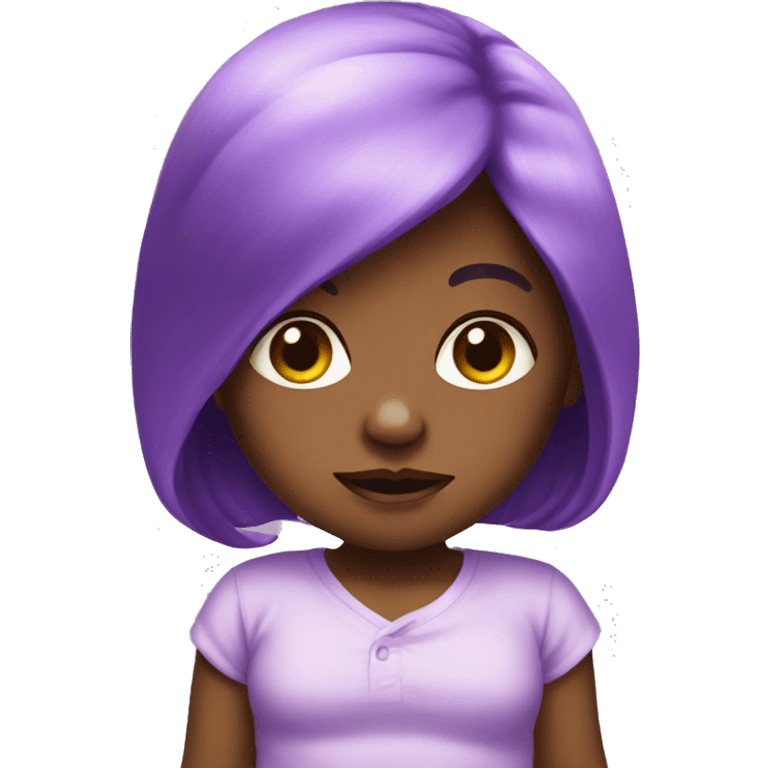 purple skin baby emoji