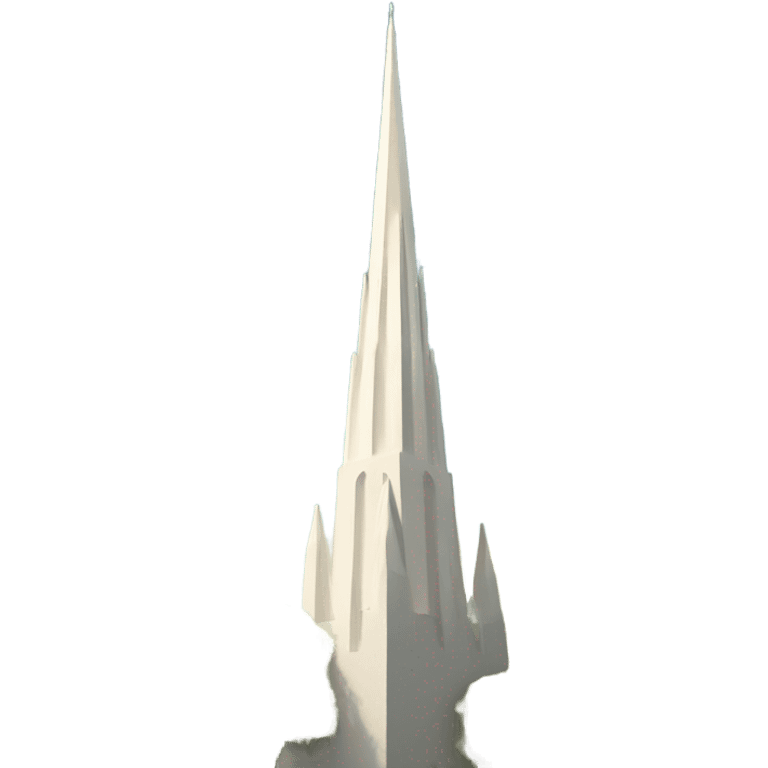 White spire emoji