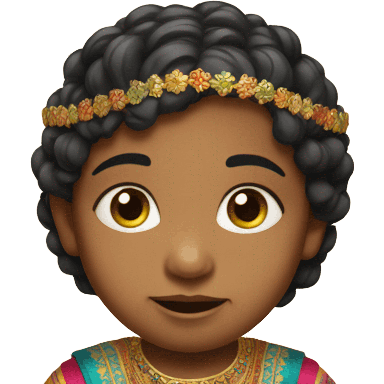 Indian baby emoji