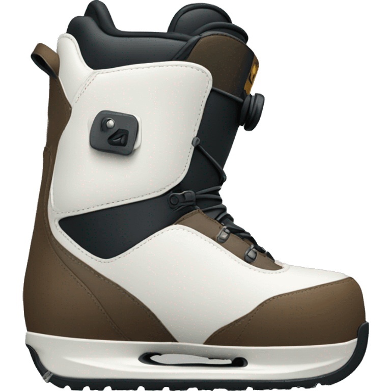 snowboarding boot, burton, boa emoji