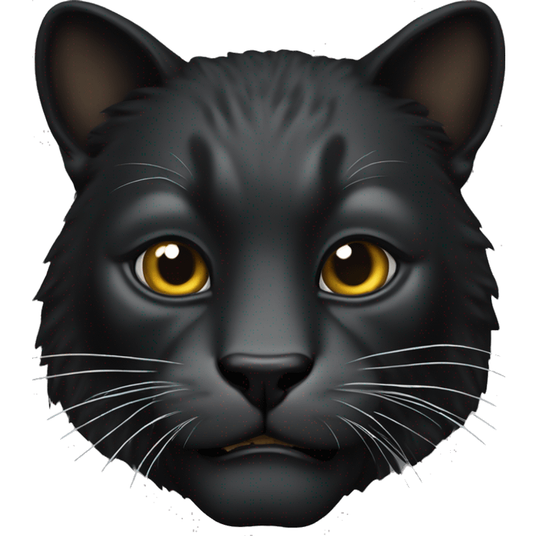 Animal pantera negra emoji