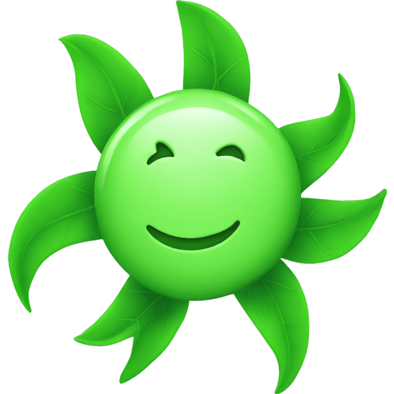 Green energy emoji