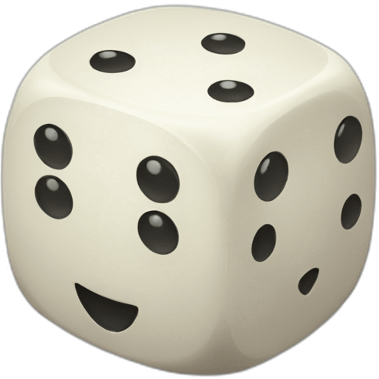 six face dice emoji