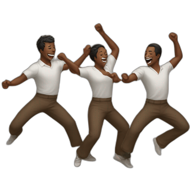 Celebration dance emoji