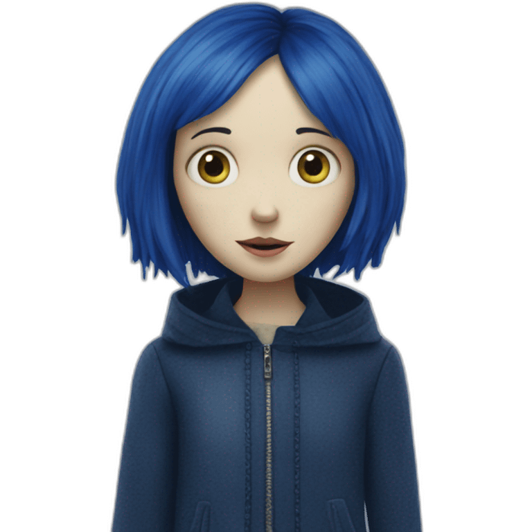 Coraline from  Tim Burton Movie emoji