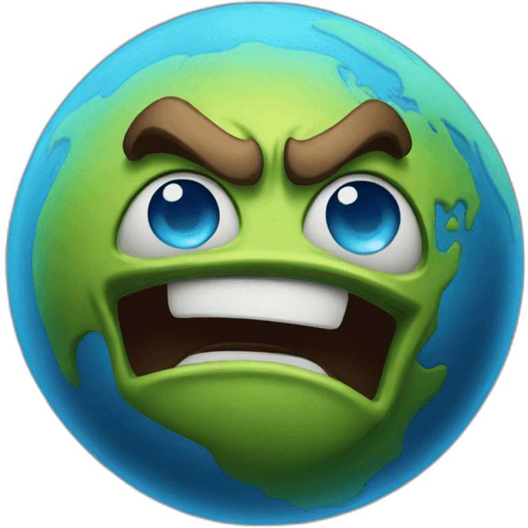 blue planet angry emoji