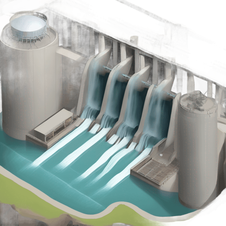 hydroelectric power station emoji