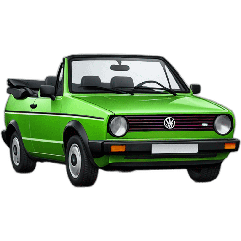 Vw golf 1 cabrio emoji