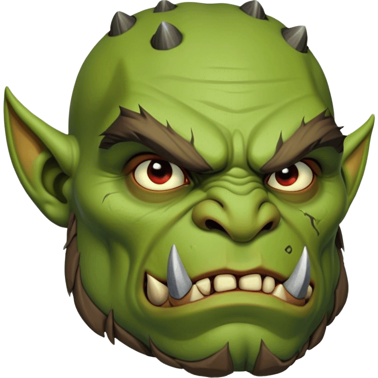 Tan orc emoji