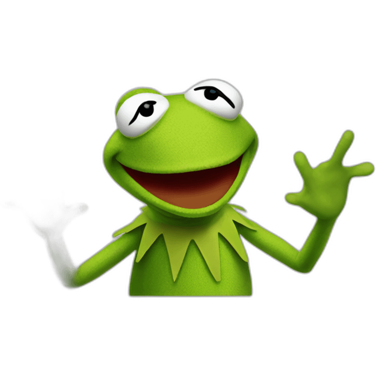 kermit panicking emoji