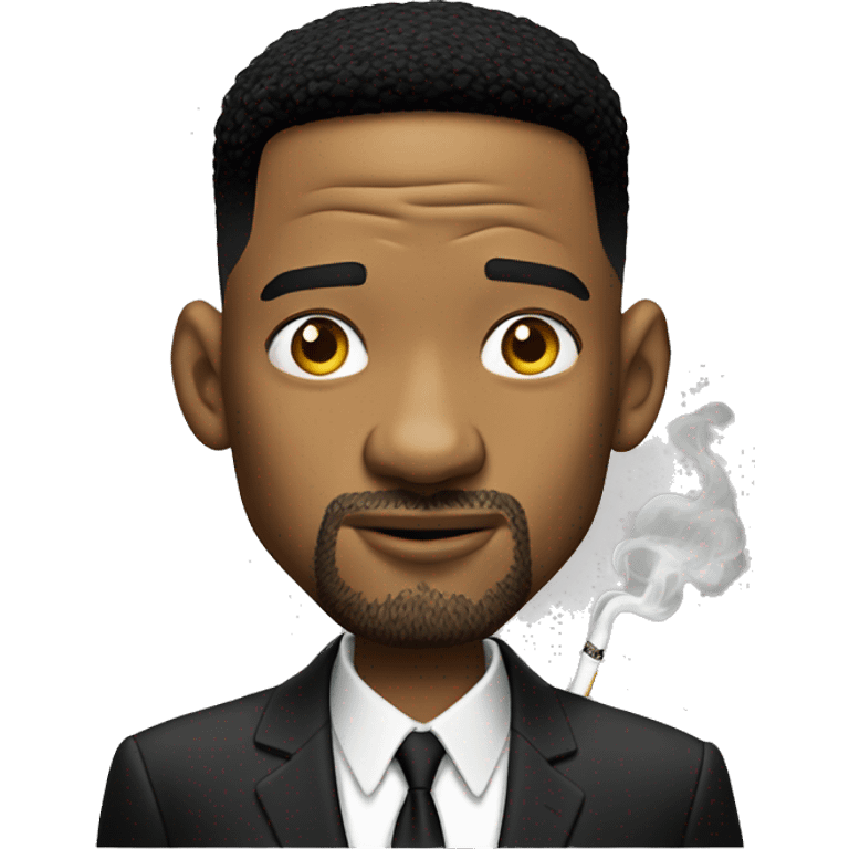 will smith on smoking emoji