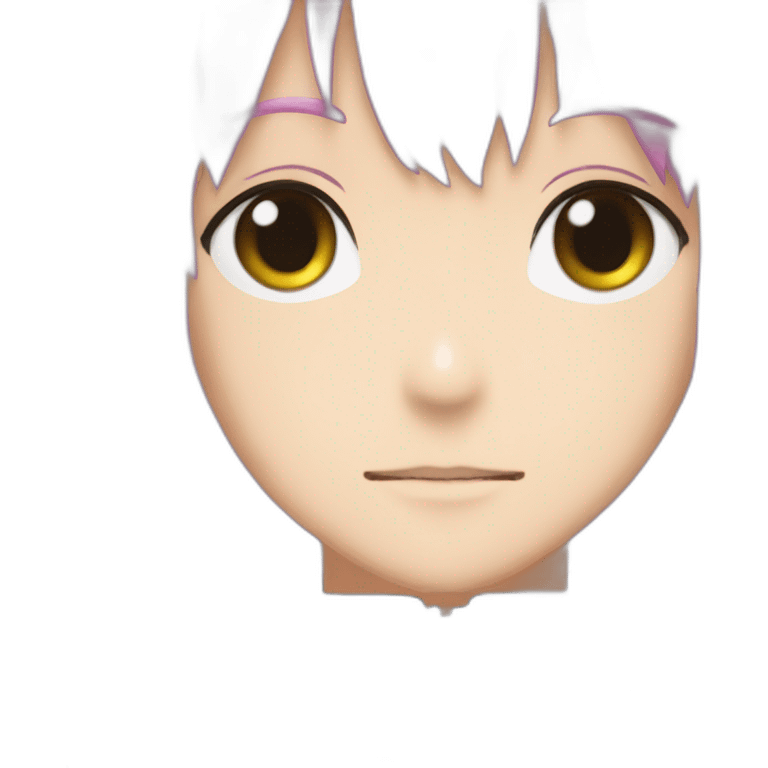 Yuno Gasai from "Future Diary" emoji