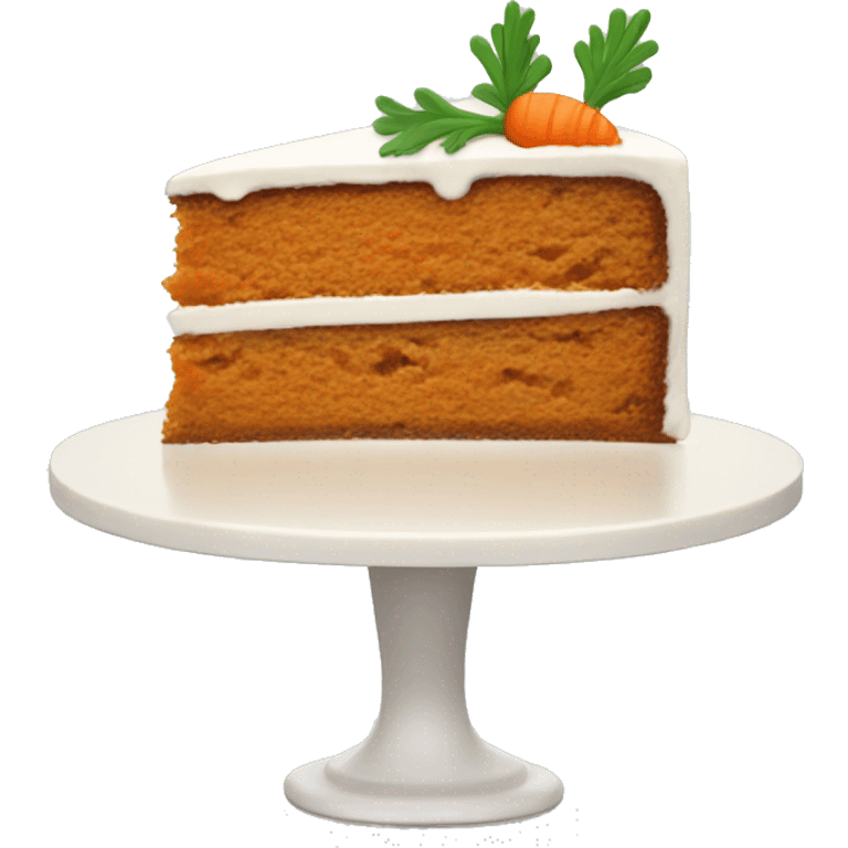 Carrot cake emoji