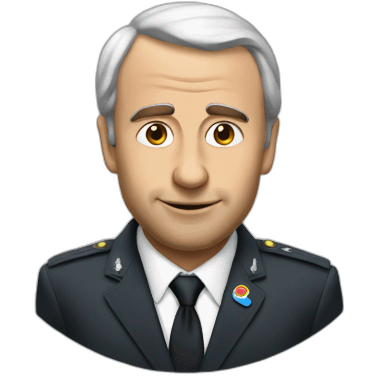 Un caca sur macron emoji