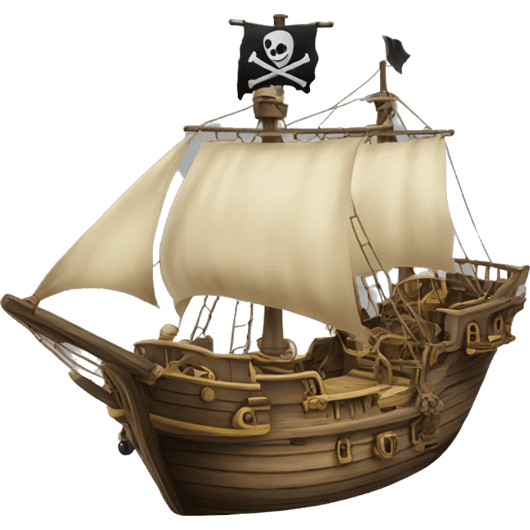 Going merry strawhat pirates ship emoji