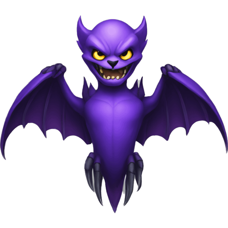 purple dark claw emoji