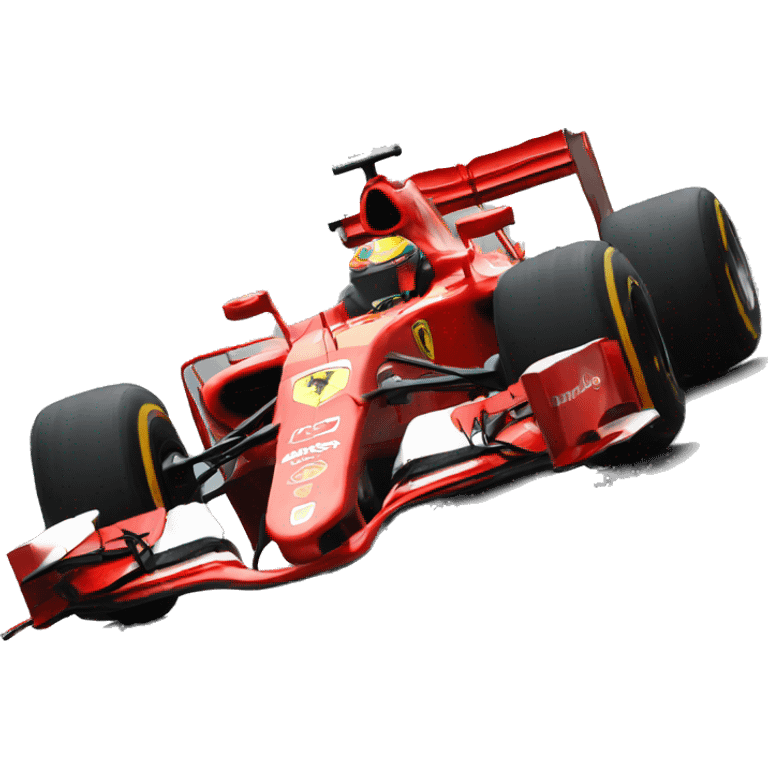 Formule 1 Ferrari emoji