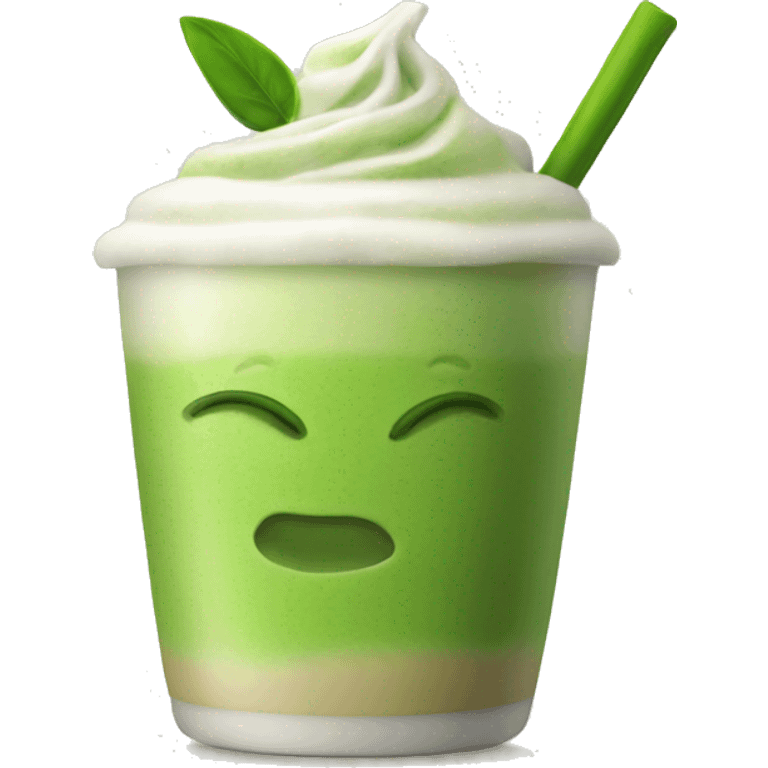 Matcha latte  emoji