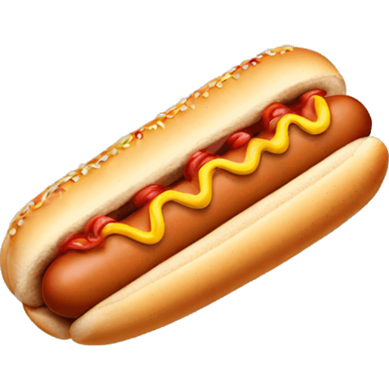 Hotdog flying  emoji