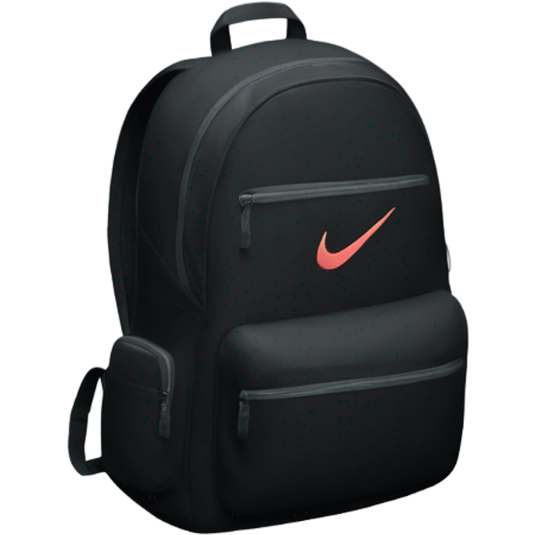 Nike bookpack black  emoji