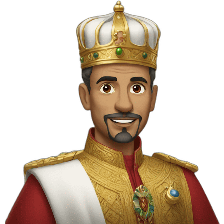 king of morocco emoji