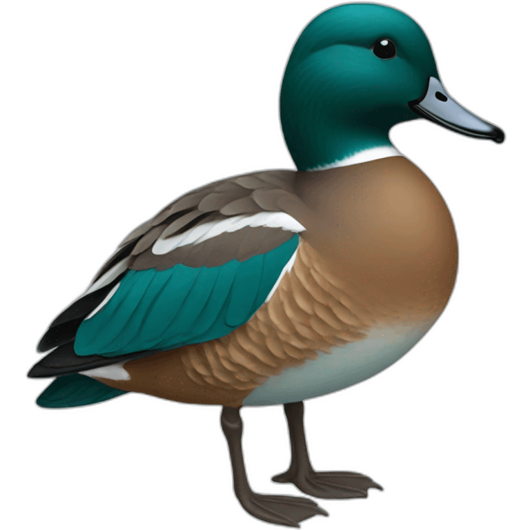 Blue Wing Teal emoji