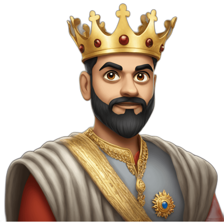 King Kohli emoji