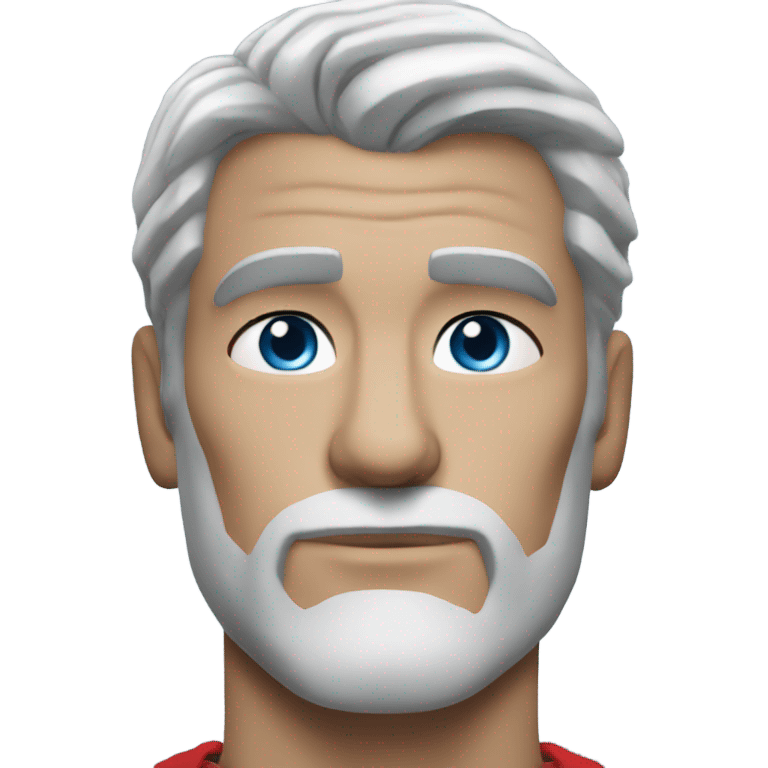 Superman Blue Eyes grey hair  emoji