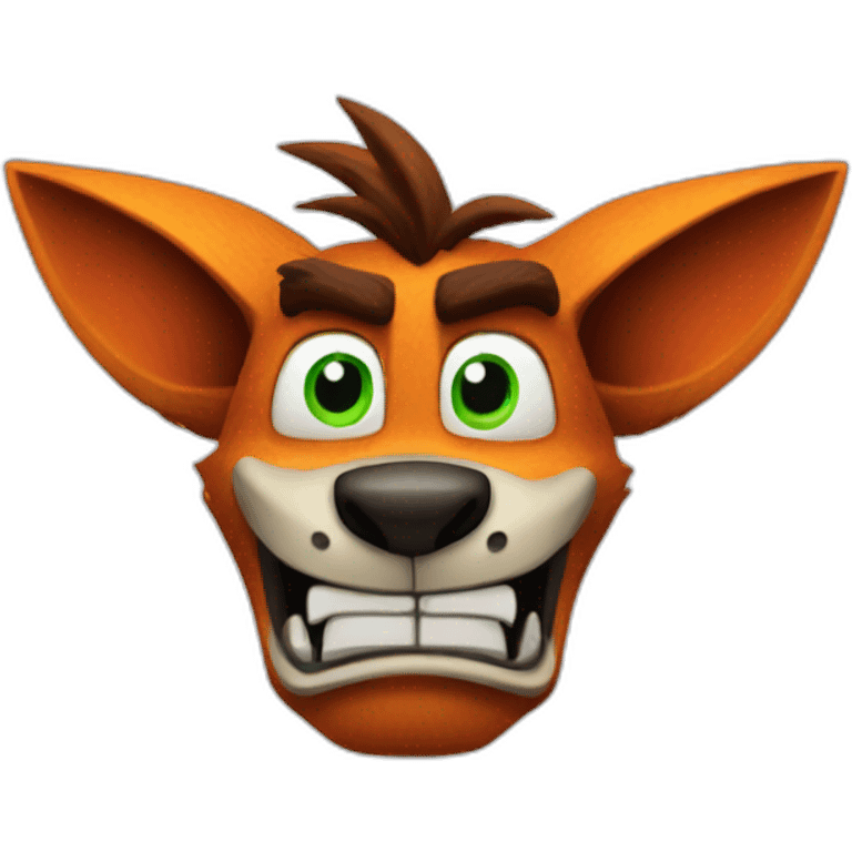 Crash bandicoot emoji