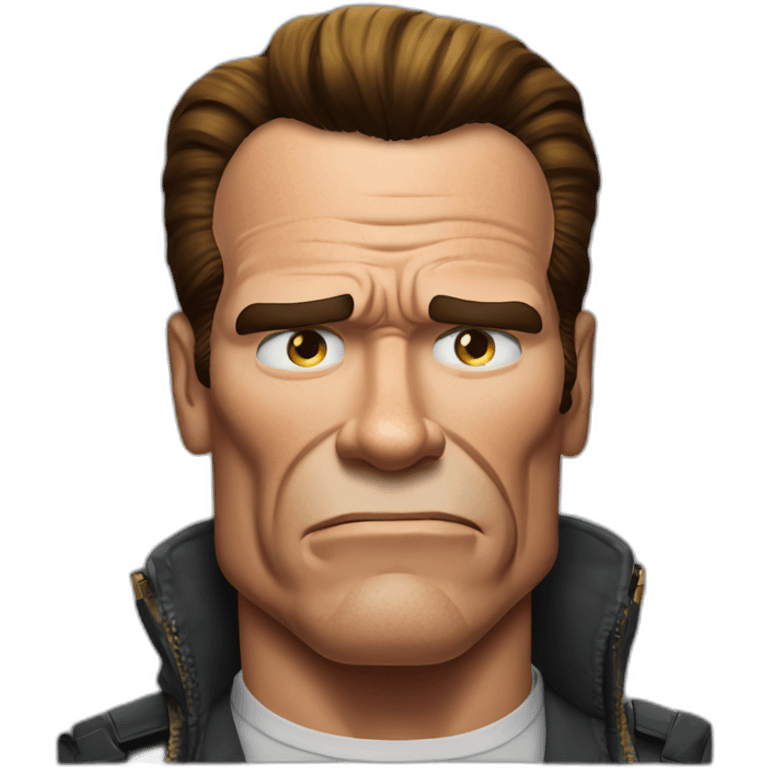 Arnold Schwarzenegger thumbs down emoji