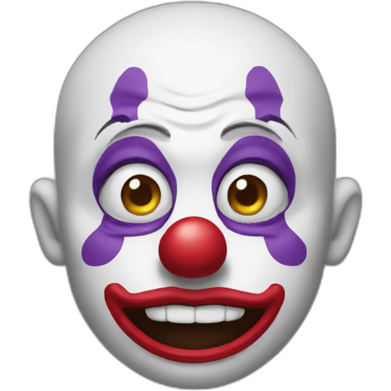 purple clown emoji