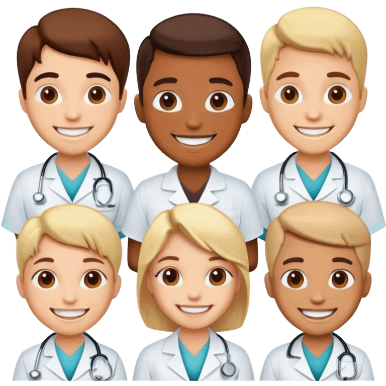 Dental dream team emoji