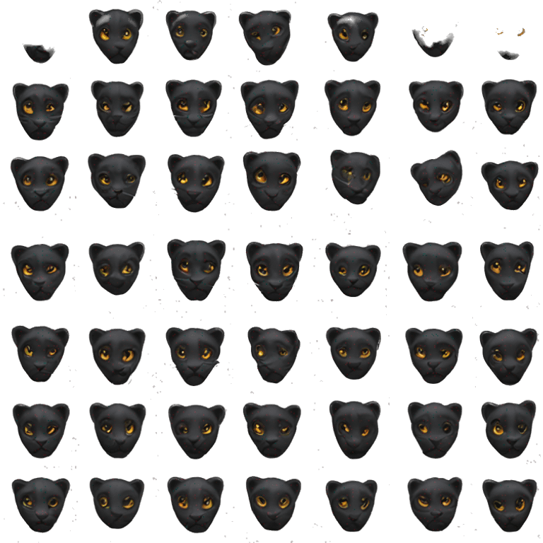 black panther emoji